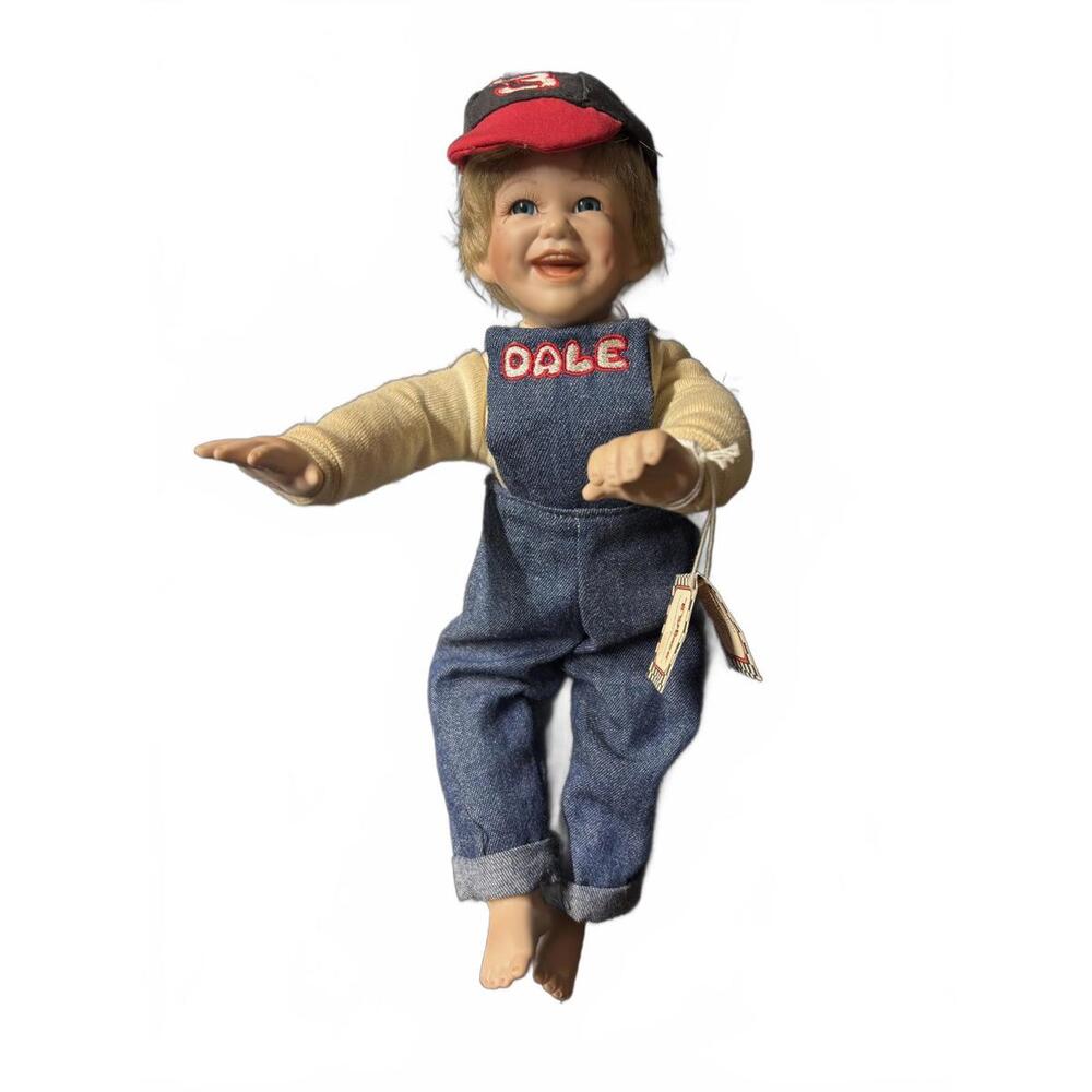 Vintage NASCAR Dale Figure Doll “Tyler” with Cap 12"